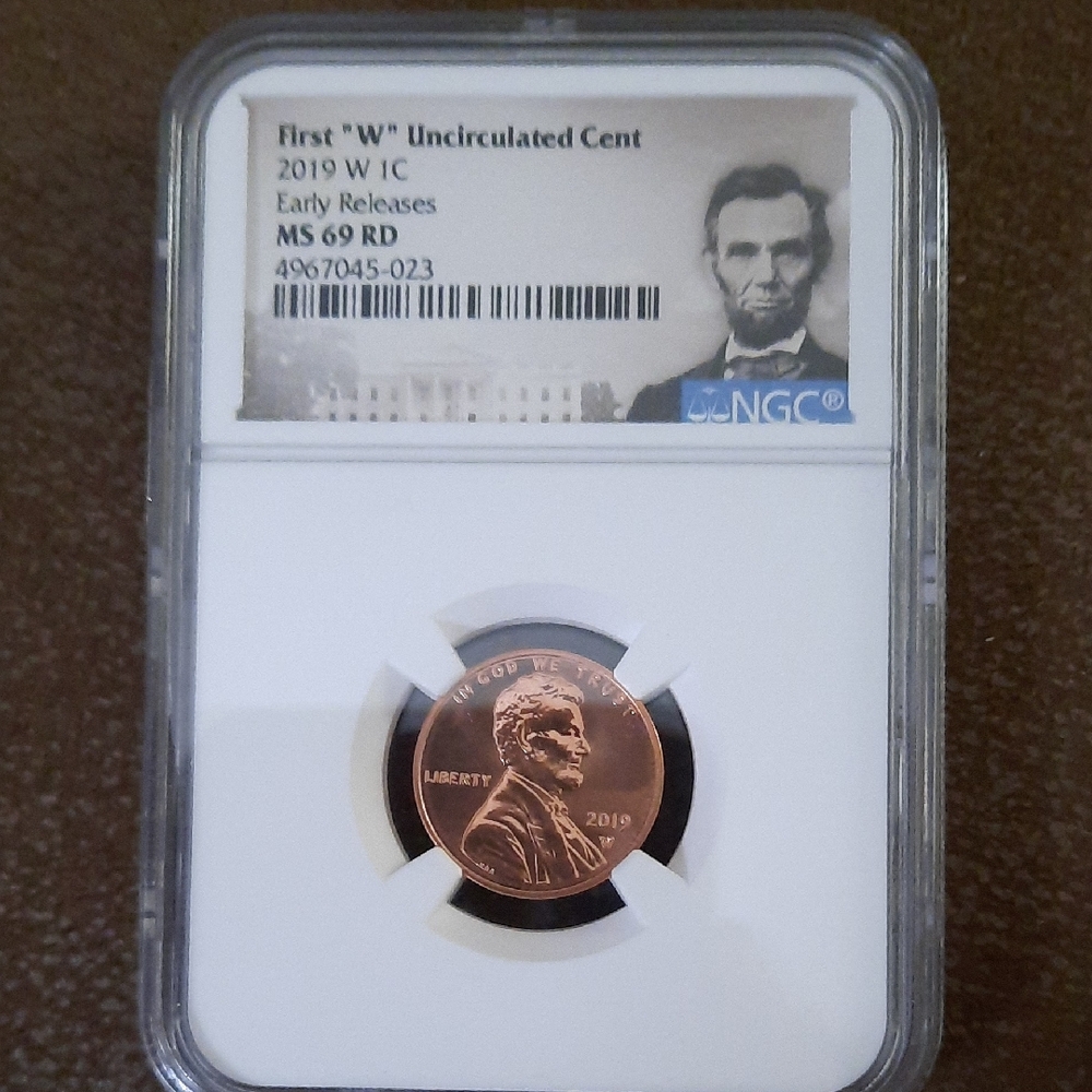 2019 MS69 Westpoint Mint Uncirulated NGC GRADED PENNY